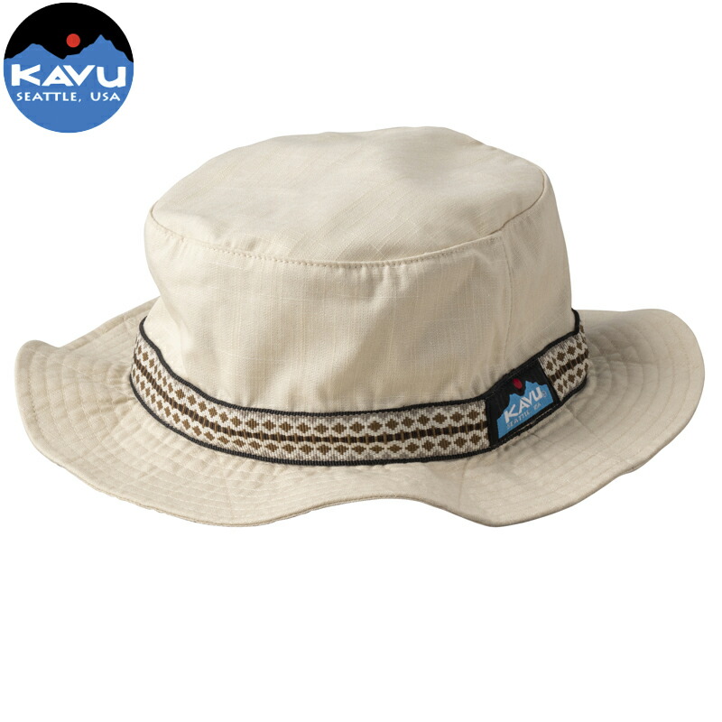 キッズ ダンガリーバケットハット S ベージュ