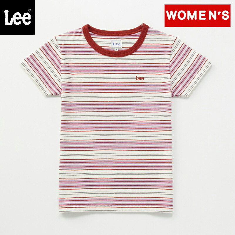 Women’s MALTI BORDER H/S TEE ウィメンズ S PURPLE