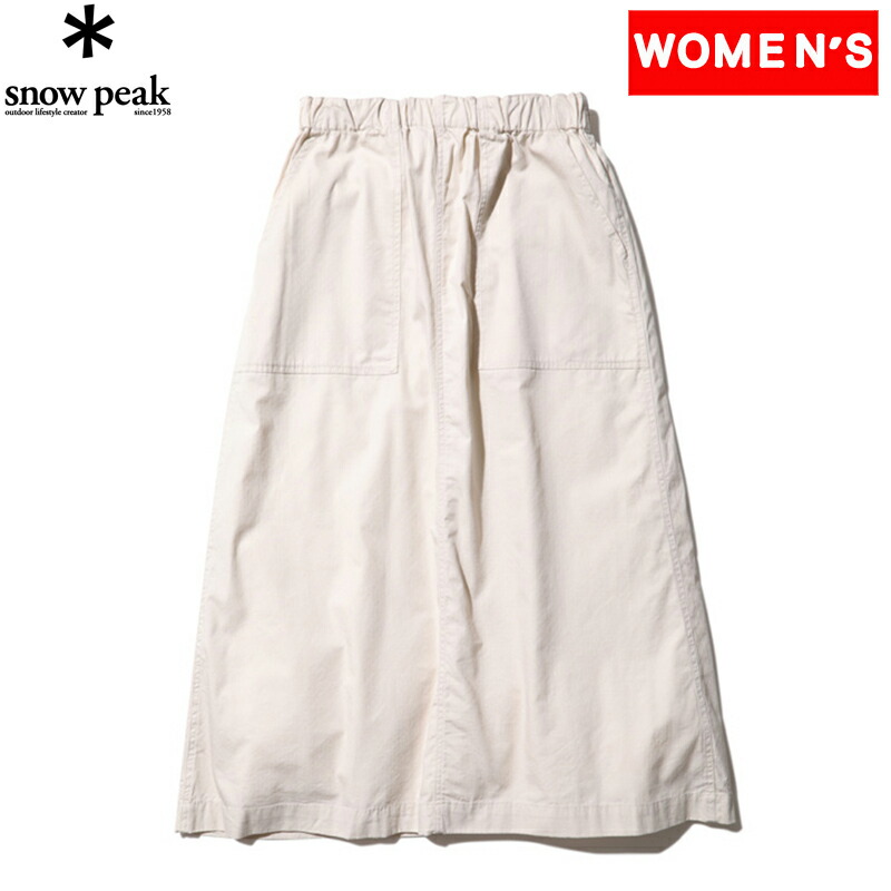 Women’s TAKIBI Light Ripstop Skirt 3 Ecru