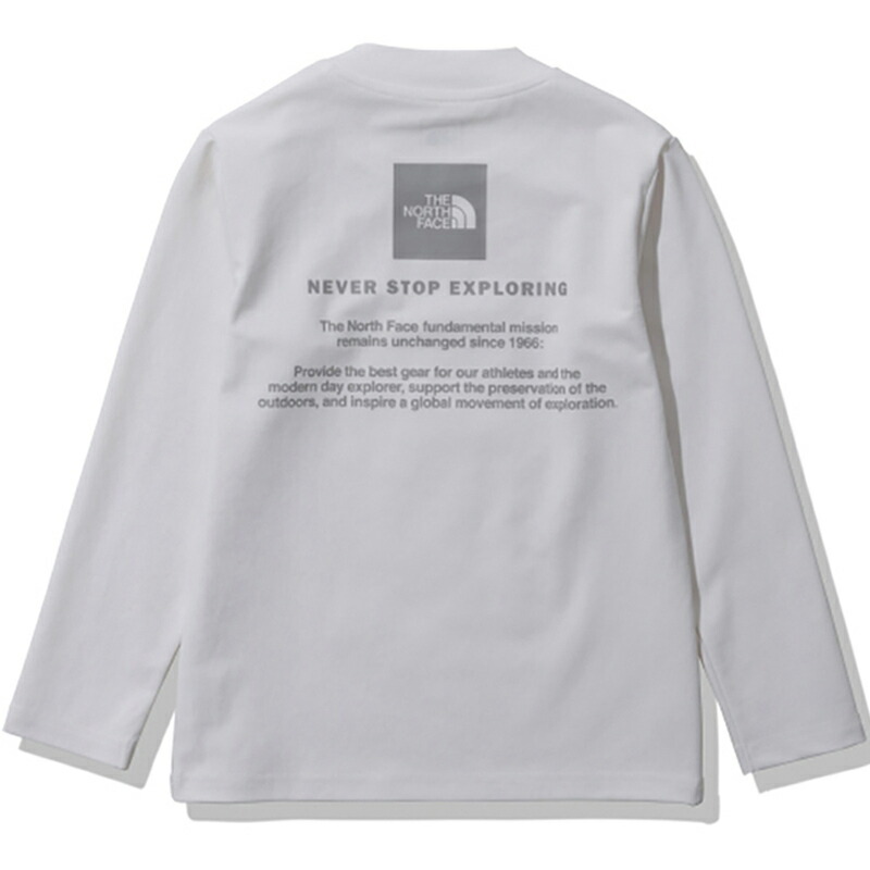 K L/S SUNSHADE TEE(ロングスリーブ サンシェードティー)キッズ 130 オフホワイト(OW)