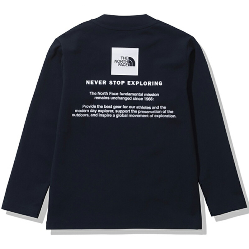 K L/S SUNSHADE TEE(ロングスリーブ サンシェードティー)キッズ 100 アーバンネイビー(UN)