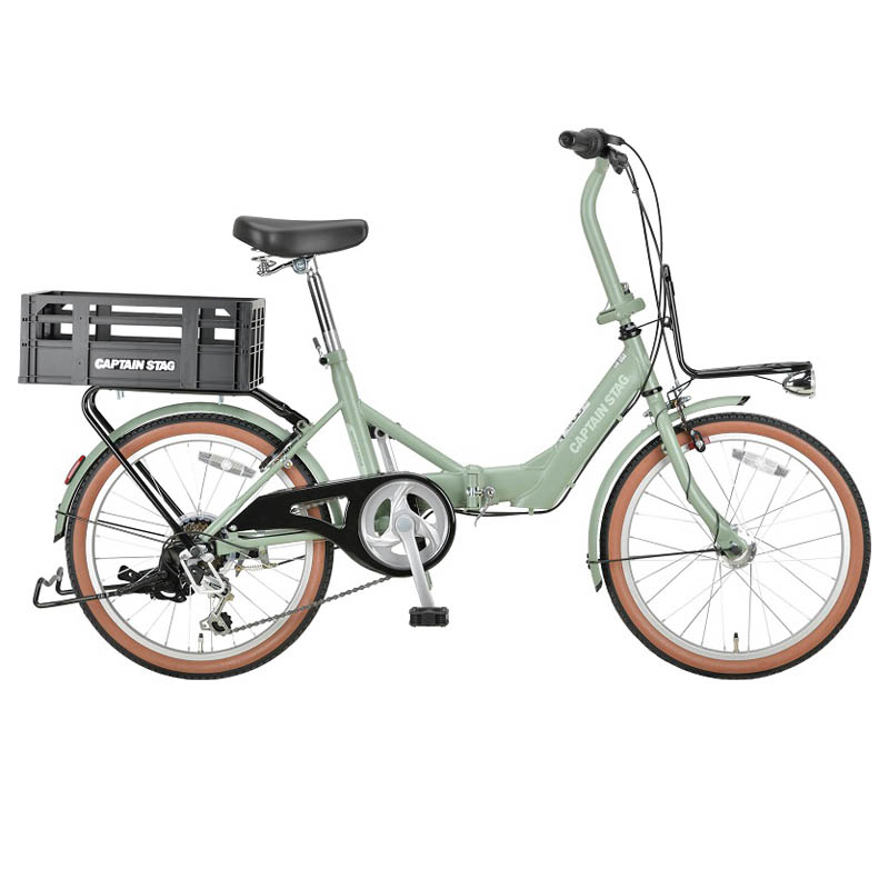 CAPTAIN STAG コンタナ 20インチ 折りたたみ自転車 FDB206 CAPTAIN STAG（キャプテンスタッグ） 「キャプテンスタッグ」コンタナ