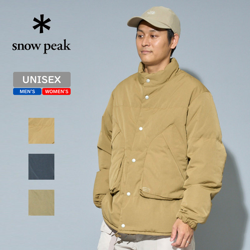TAKIBI Down Jacket Unisex XL Beige