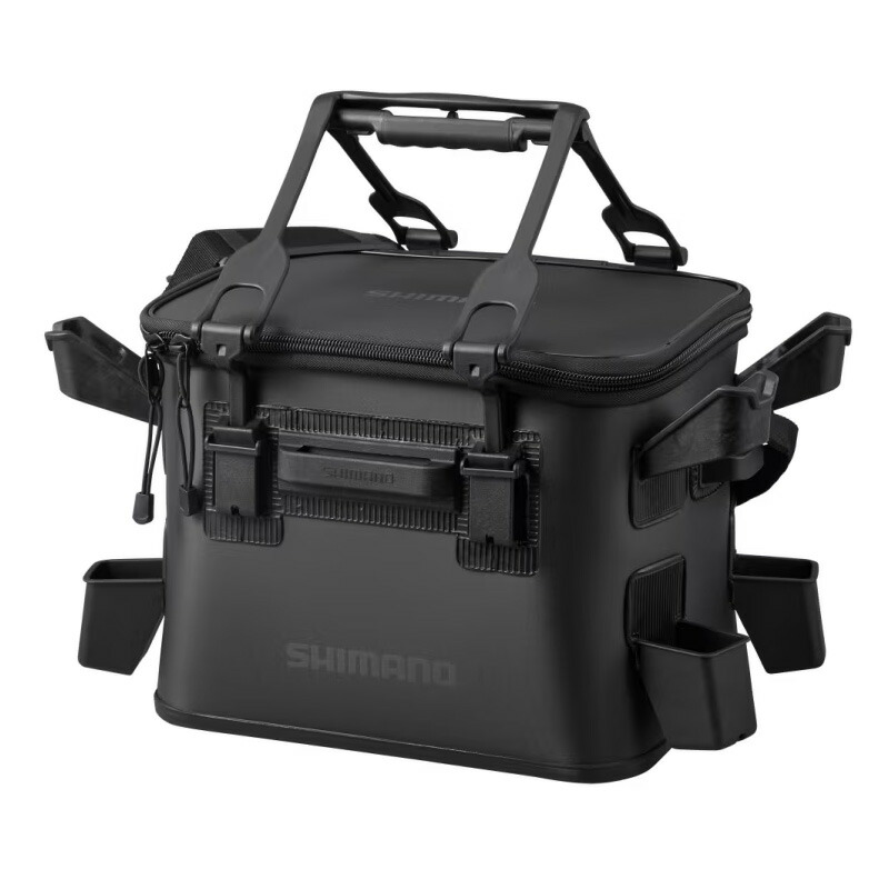 シマノ(SHIMANO) BK-024W ロッドレスト タックルバッグ (レスト4/ハードタイプ) 22L ブラック 875570