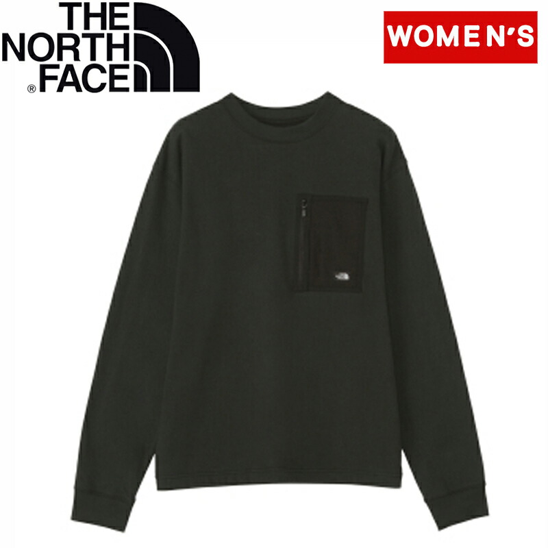 Ｌ／Ｓ　ＦＩＥＬＤ　ＰＯＣＫＥＴ　ＴＥＥ（Ｌ／Ｓ　フィールドポケットティー）ウィメンズ Ｌ ブラック（Ｋ）