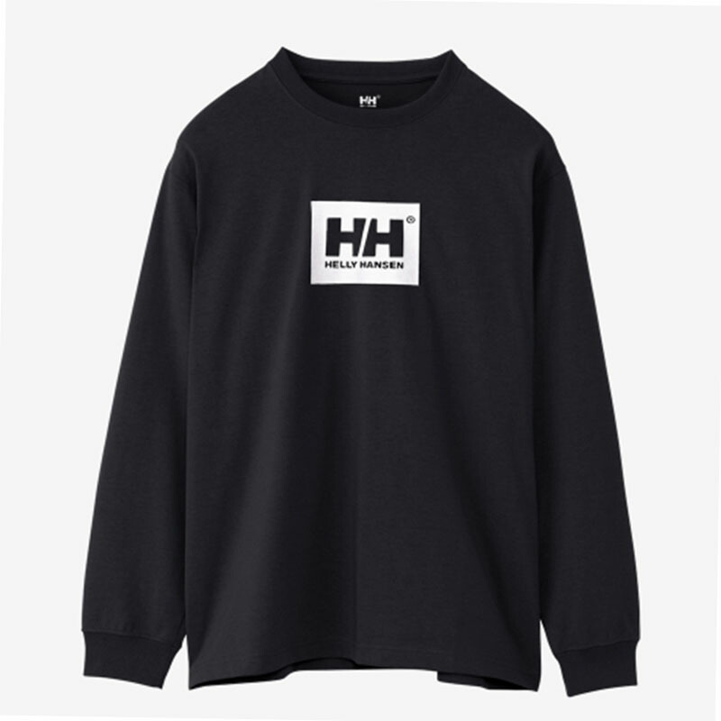 ロングスリーブ HHロゴティー S ブラック