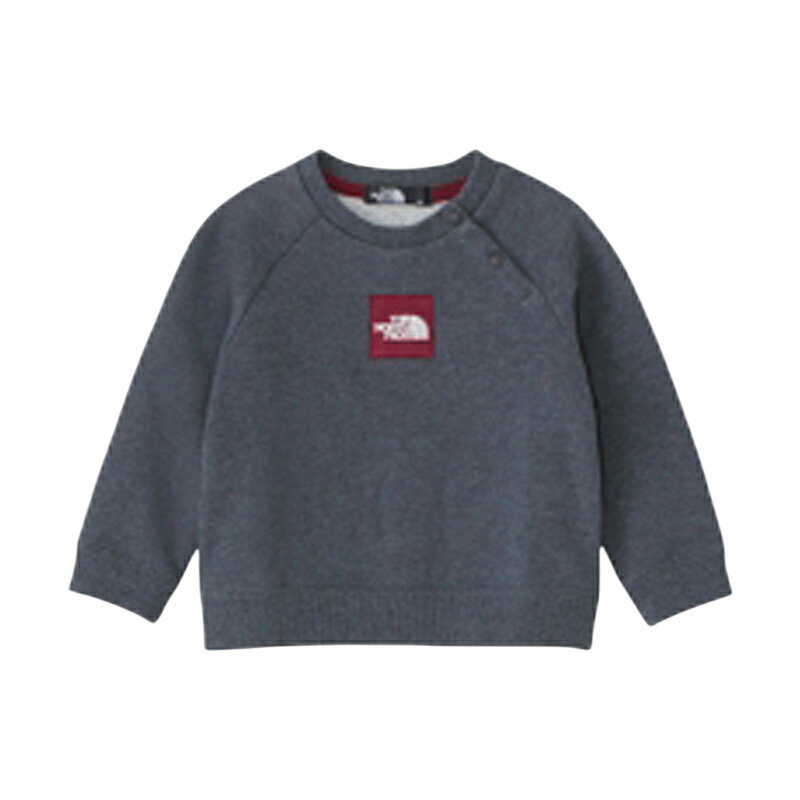 Baby’s SWEAT LOGO CREW(ベビー スウェット ロゴ クルー) 80 ミックスブルー(ZB)