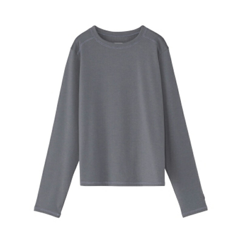 Women’s ロングスリーブ ネイチャー アクティブ ジャージ クルー ウィメンズ L フォークグレー(FY)