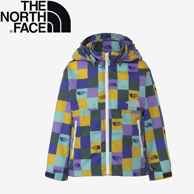 トドラー ノベルティー コンパクト ジャケット キッズ 100 TNFブロックグリーン