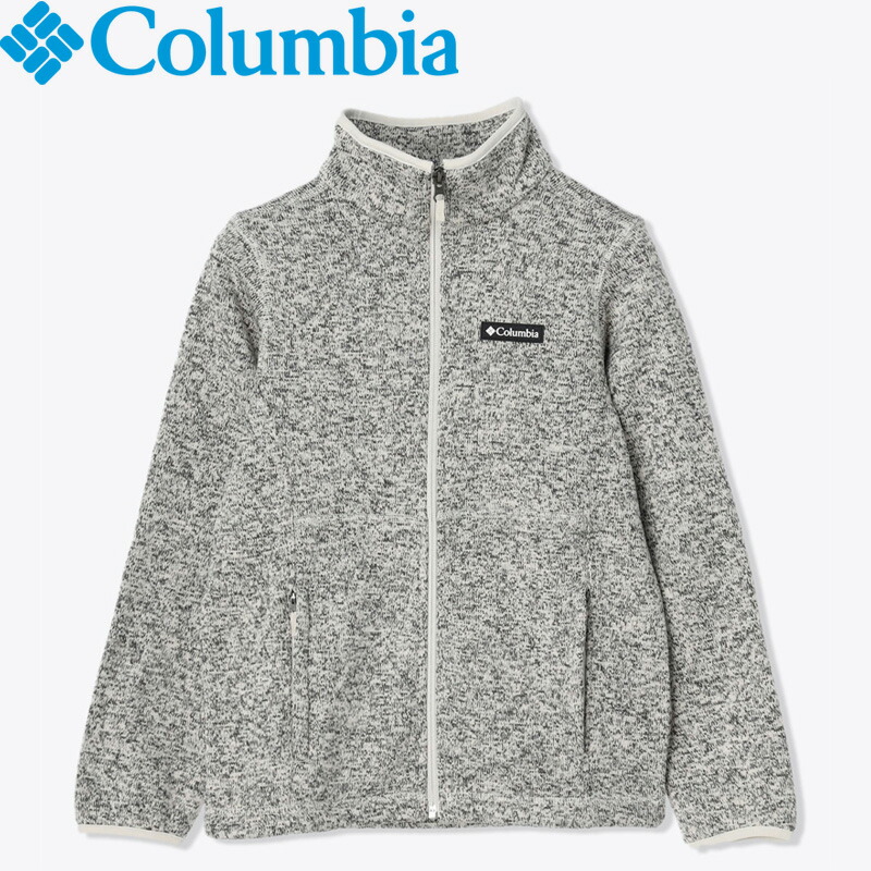セーター ウェザー フルジップ キッズ S 278(Dark Stone Heather)