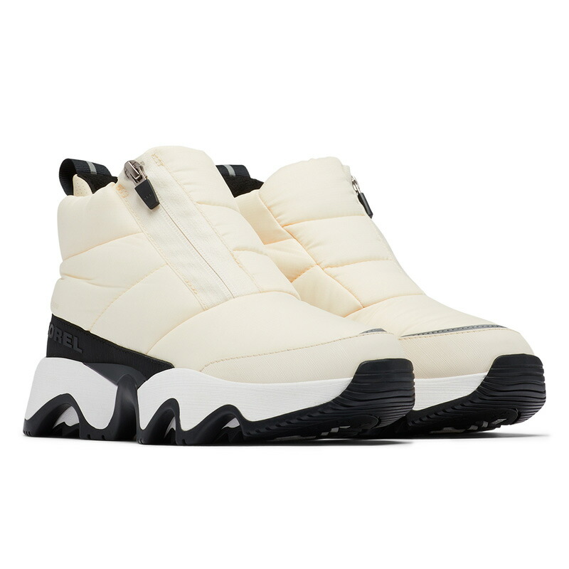 キネティックインパクトパフィージップ ウォータープルーフ 6.5/23.5cm 191(Chalk/Black)