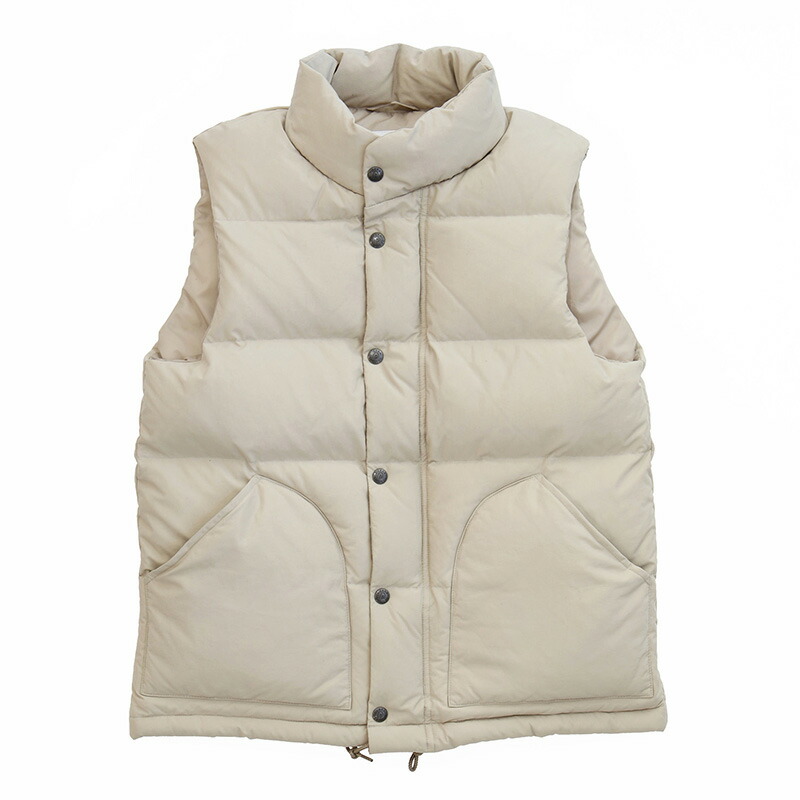 Women’s DOWN VEST(ウィメンズ ダウンベスト) M Beige