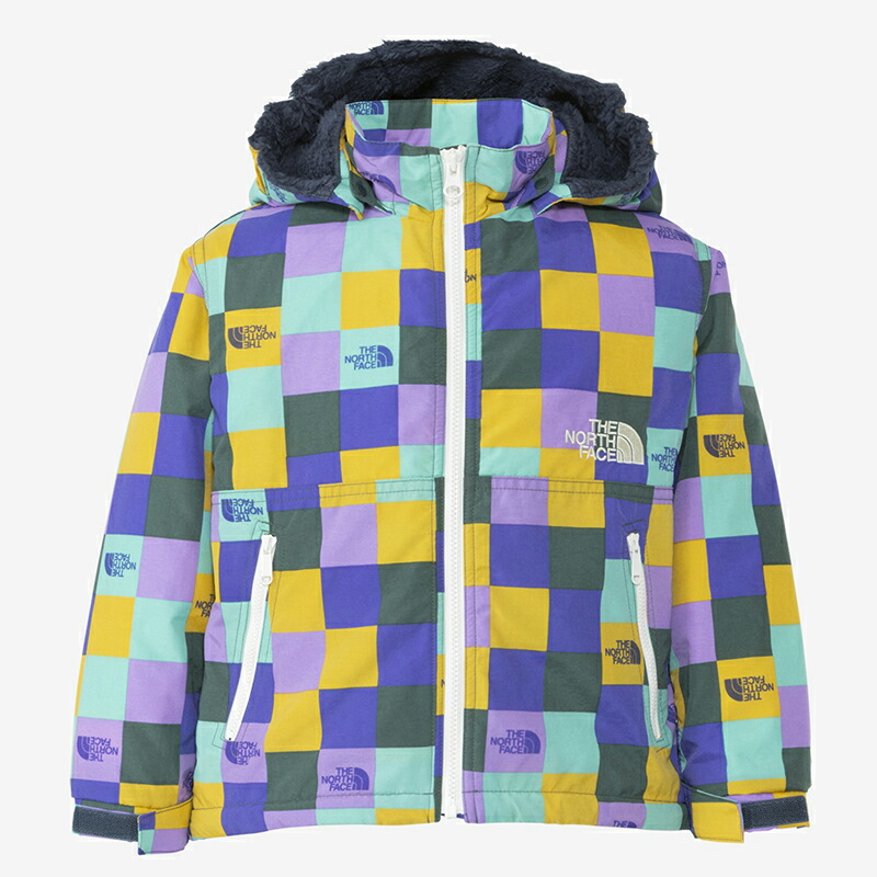 Kid’s トドラーノベルティ コンパクトノマド ジャケット キッズ 100 TNFブロックグリーン(TG)