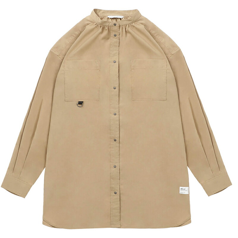 ヒノック リップストップ キャンプ シャツ ウィメンズ WM BEG