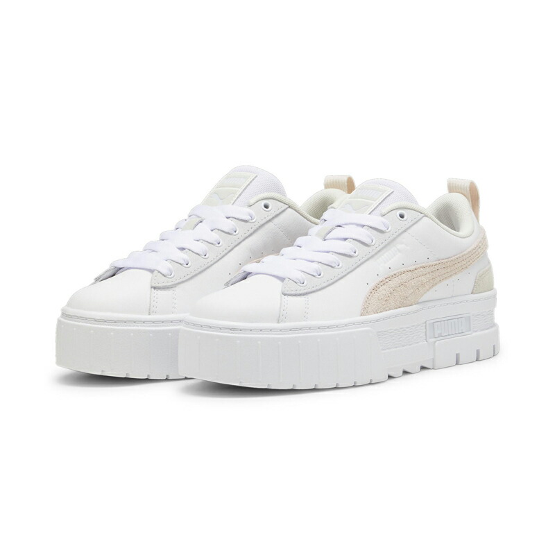 PUMA プーマ 厚底 スニーカー 24.5 2024年モデル PUMA プーマ パルサーウェッジ 24 5cm 厚底