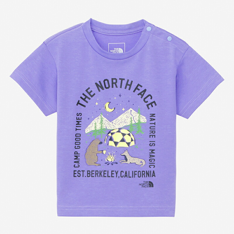 Baby’s S/S LUMINOUS TEE ベビー 80 オプティックバイオレット(OV)