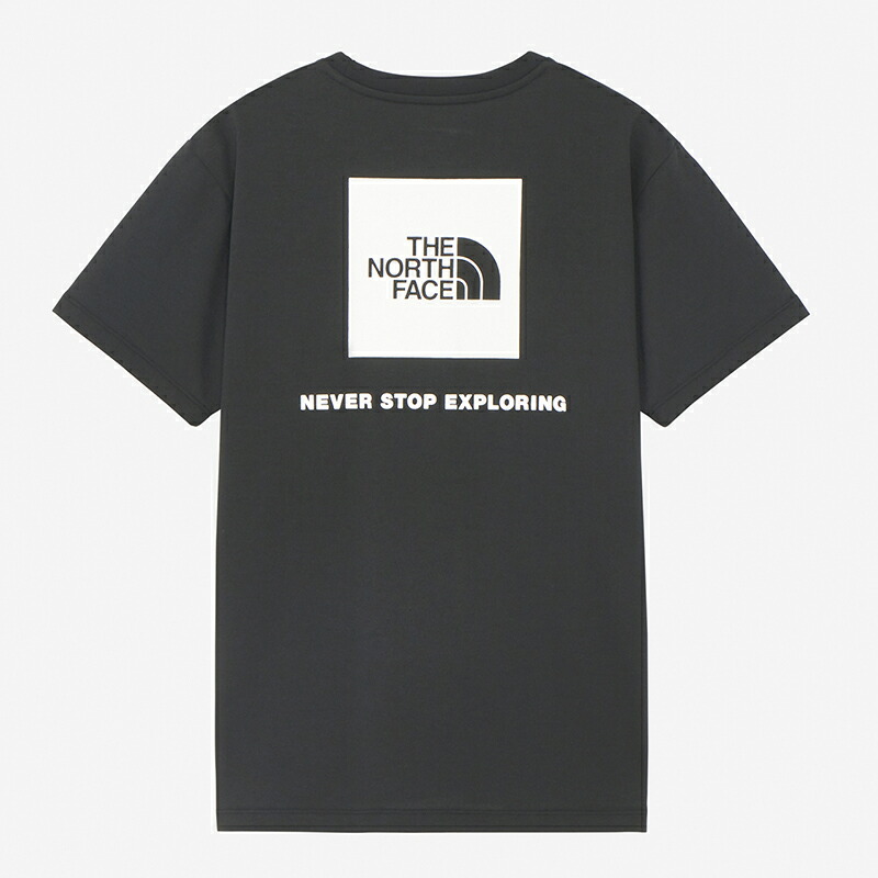 Women’s S/S BACK SQUARE LOGO TEE ウィメンズ S ブラック(K)