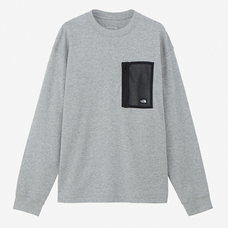 Women’s L/S FIELD POCKET TEE ウィメンズ M ミックスグレー(Z)