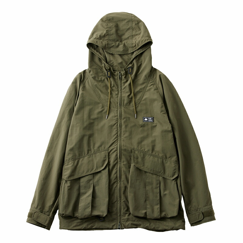 サプレックス フーデッド ブルゾン M オリーブ