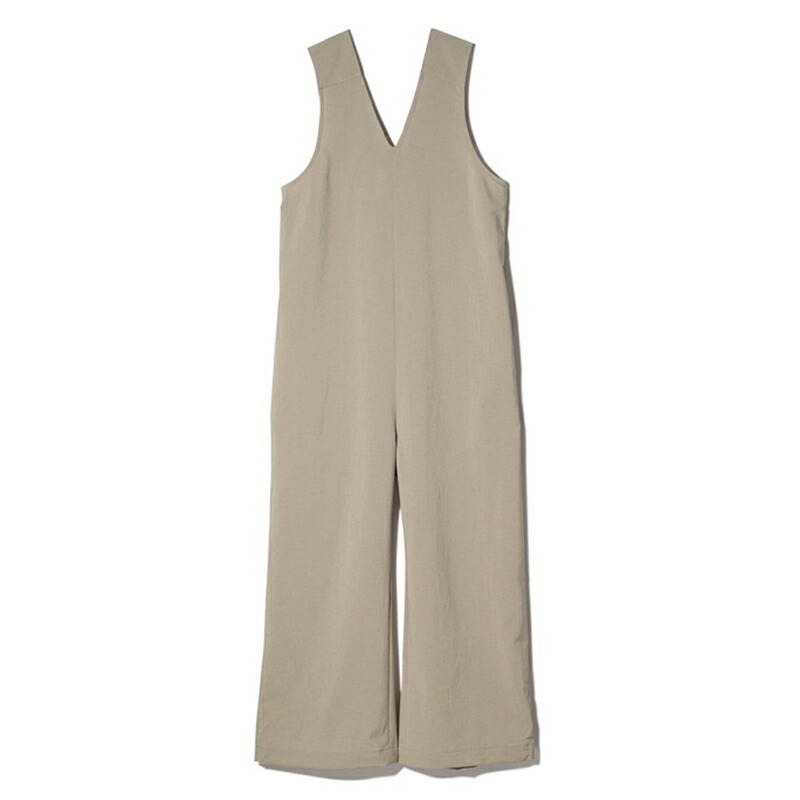 Women’s Pe Light Poplin Overalls 3 Beige