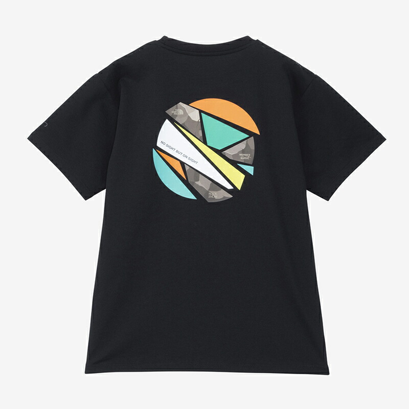 Women’s S/S TNF MONKEY MAGIC TEE ウィメンズ L ブラック(K)