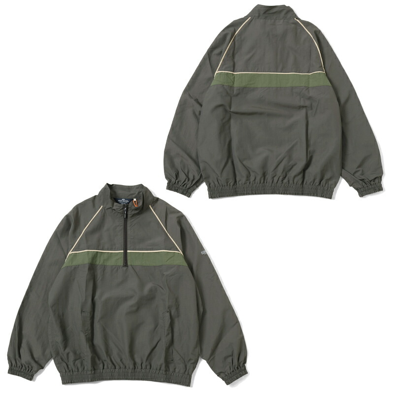 クリーネス ハーフジップ トラック トップ M CHARCOAL(17)