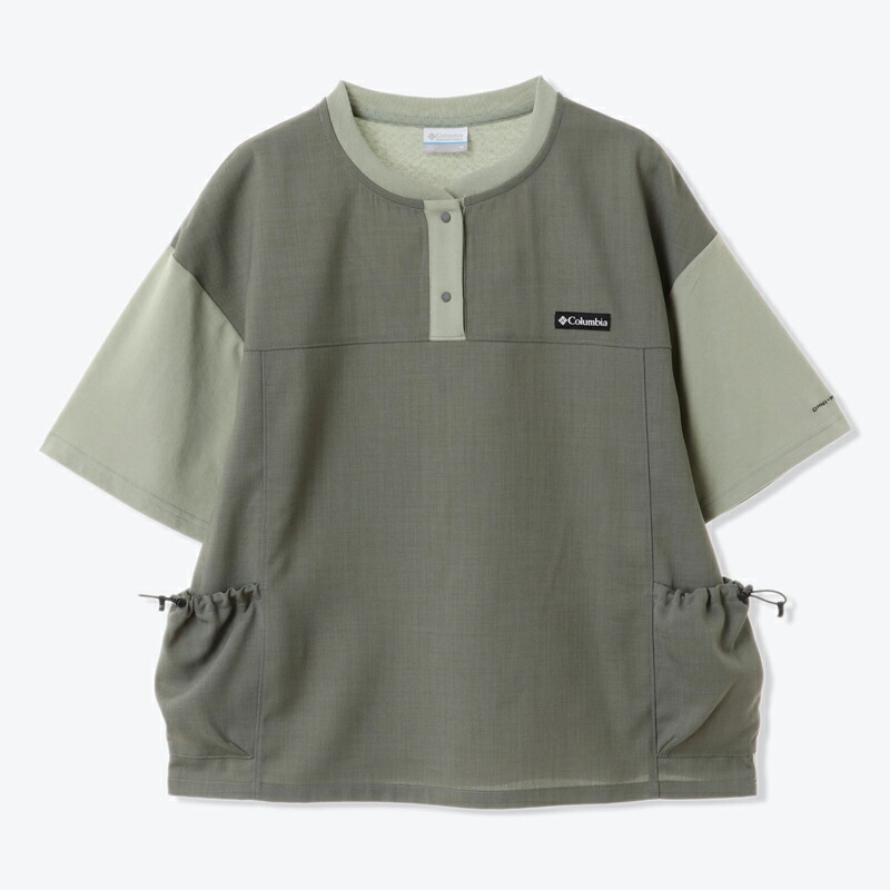 トゥリースワロー オムニフリーズゼロ ショートスリーブ ヘンリー ウィメンズ L 316(Cypress)