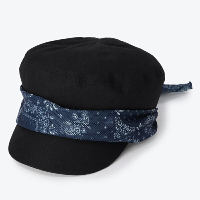 リトル マイアミ ハーバー キャスケット キャップ フリー 010(Black)