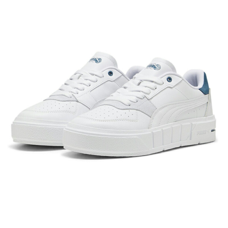 W CALI COAT MUCH(CALI コート マッチ)/ウィメンズ スニーカー 24.5cm PUMA WHITE-OCEAN TROPIC