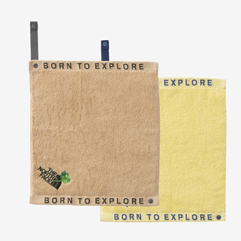 B NATURE DYE HAND TOWEL SET ONE SIZE クローバーCフラワー(CC)
