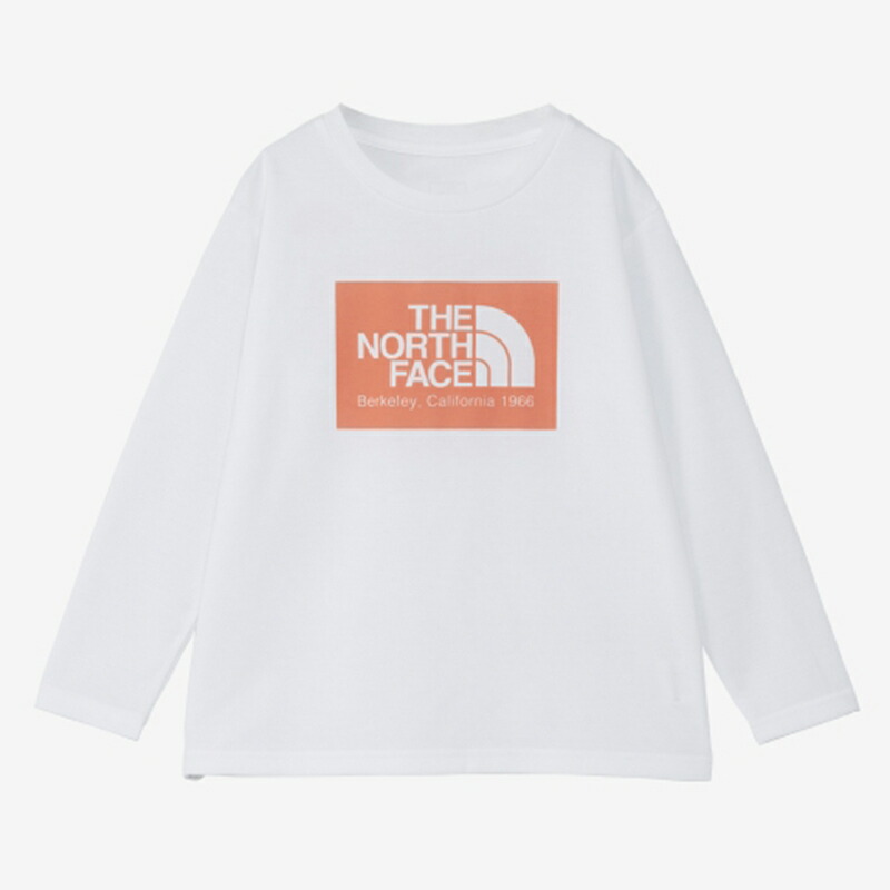 Kid’s L/S TNF BUG FREE GRAPHIC TEE キッズ 120 ホワイト(W)