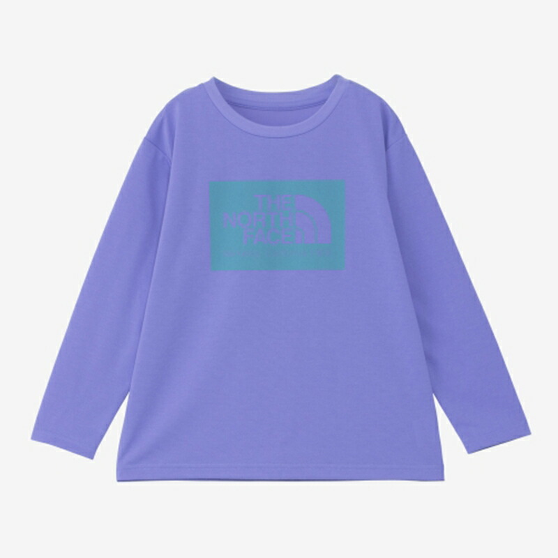 Kid’s L/S TNF BUG FREE GRAPHIC TEE キッズ 150 オプティックバイオレット(OV)