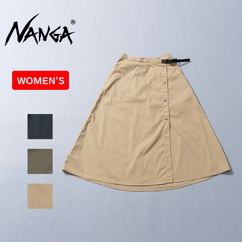 ヒノック リップストップ ラップ スカート ウィメンズ WM BEG