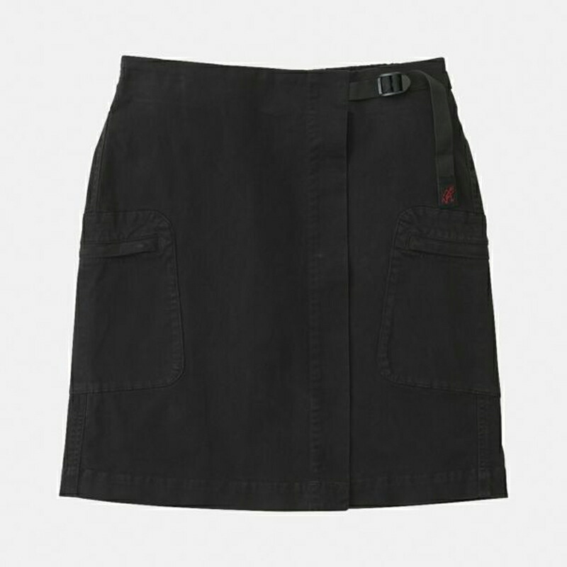 W’S WRAP SKIRT(ウィメンズラップスカート) S BLK
