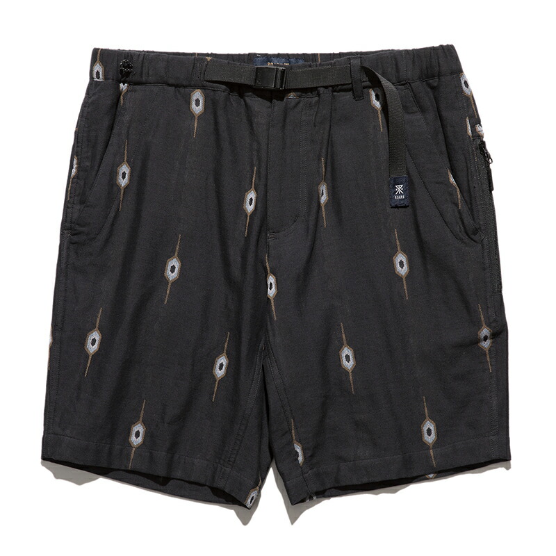 TRAVEL SHORTS 2.0 JACQUARD M BLACK