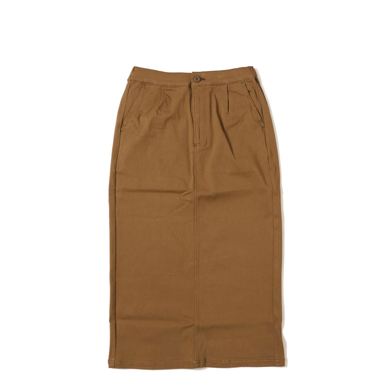 Women’s むちゃのび ストレート スカート ウィメンズ M 29(BROWN)