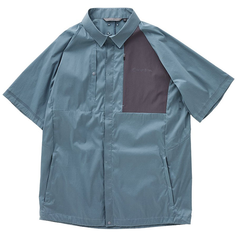 Wind River Shirt M Blue Gray