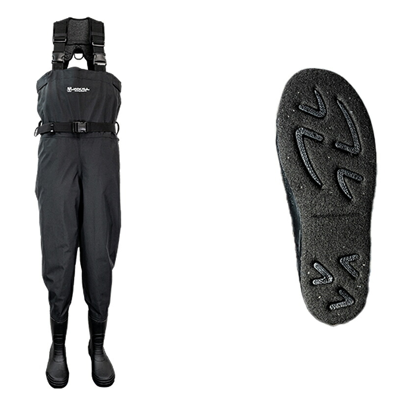 ジャッカル 防水透湿ウェーダー ブリーザブルシークウェーダー(FP)  XL 55_1.jpg