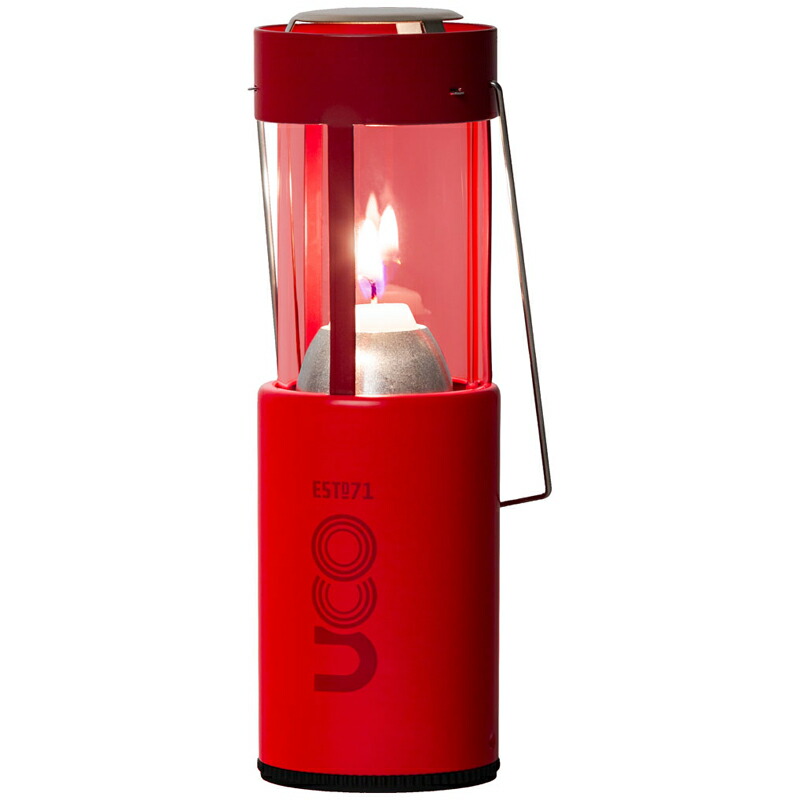 キャンドルランタン ボルケーノレッド