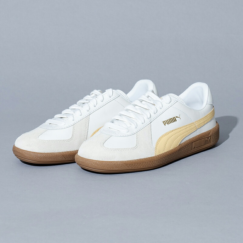 ARMY TRAINER OG(アーミートレーナー OG)/ウィメンズ スニーカー 24.5cm PUMA WHITE-B