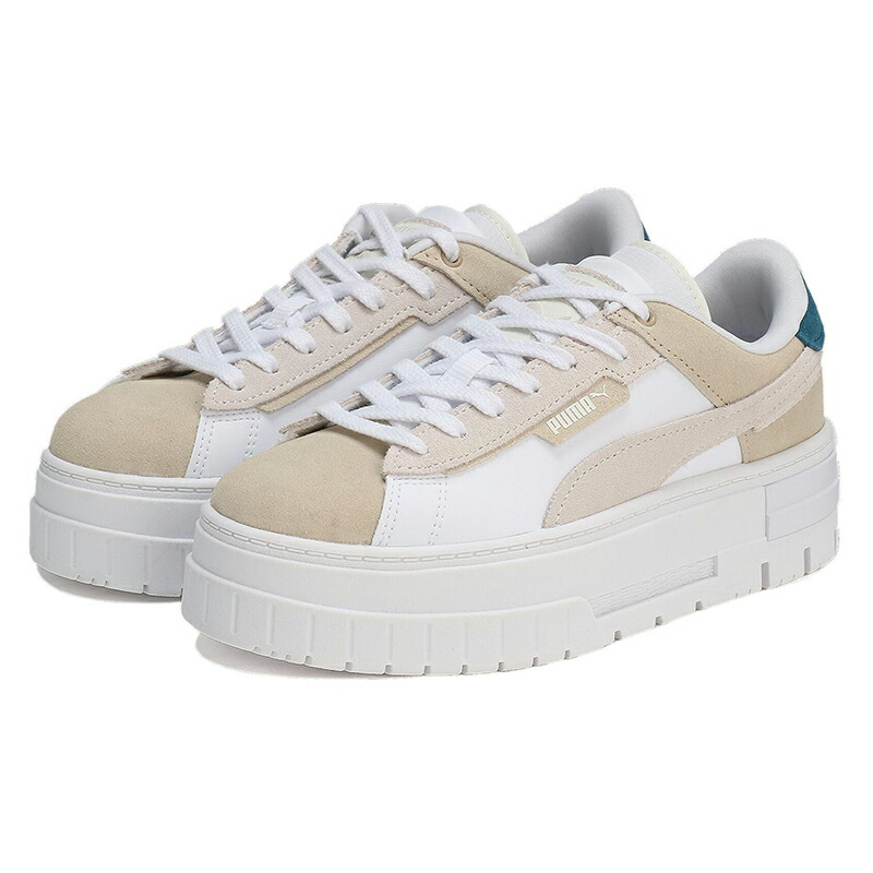 MAYZE CRASHED JP(メイズ クラッシュド JP)/ウィメンズ スニーカー 24.0cm PUMA WHITE-PU
