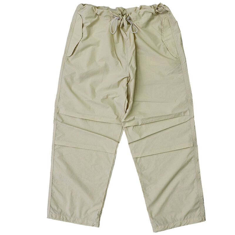 Women’s COMFORT PARACHUTE PANTS ウィメンズ フリー BEIGE