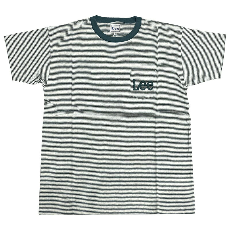 Women’s POCKET LOGO TEE ウィメンズ M BEIGE×GREEN