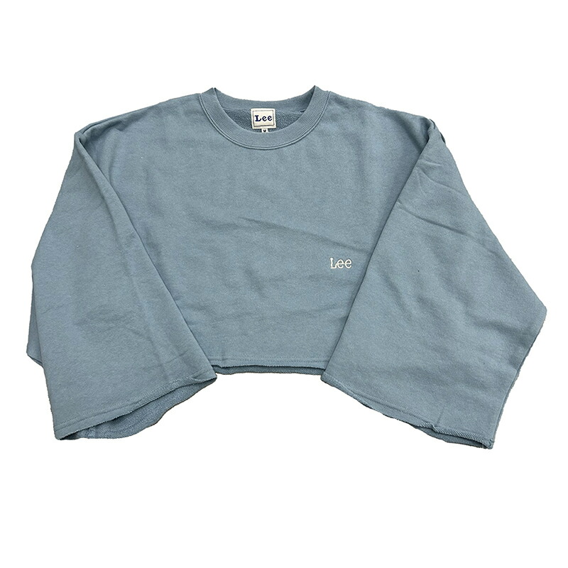 Women’s CROPPED SWEAT ウィメンズ M BLUEGRAY