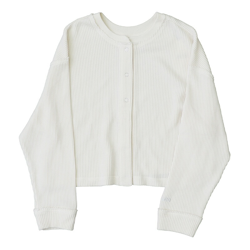 Women’s WAFFLER 2WAY L/S TEE ウィメンズ M WHITE