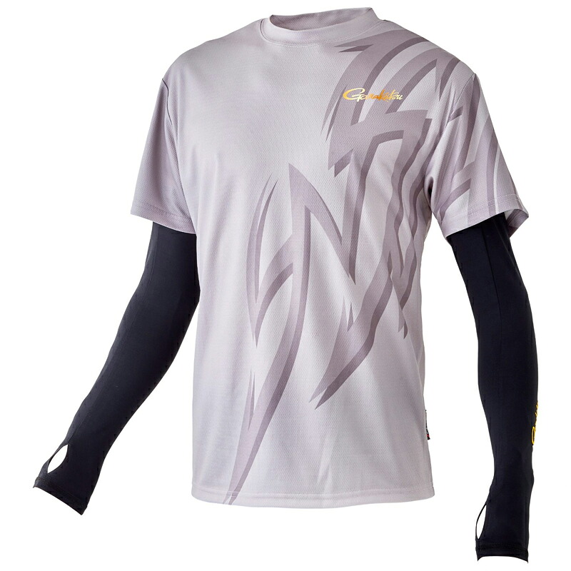 がまかつ(Gamakatsu) アルテマクールTシャツ(アームカバー付き) LL ライトグレー GM3760