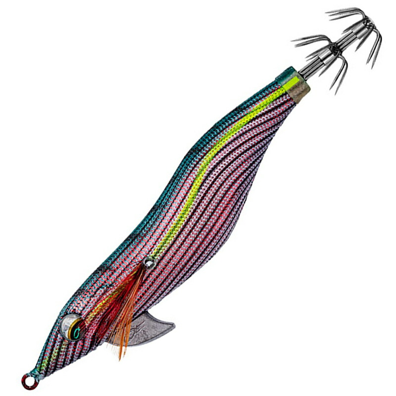 エメラルダス フォールLC ラトル 2.0号 赤-縞アーミーグリーン杉