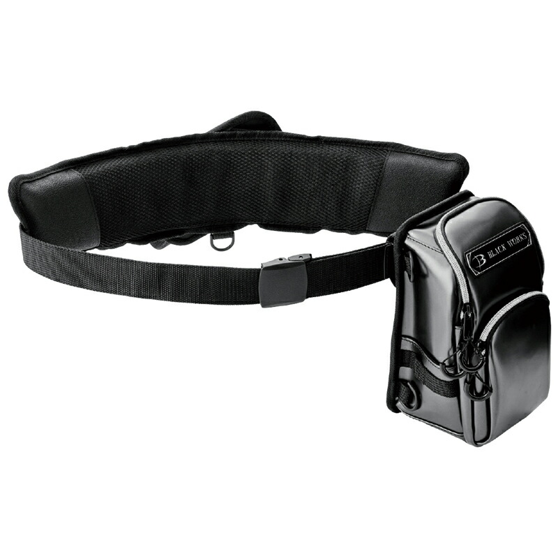 がまかつ ウェア 落とし込みベルト　GM2616 ブラック (BLACK WORKS) 88_1.jpg