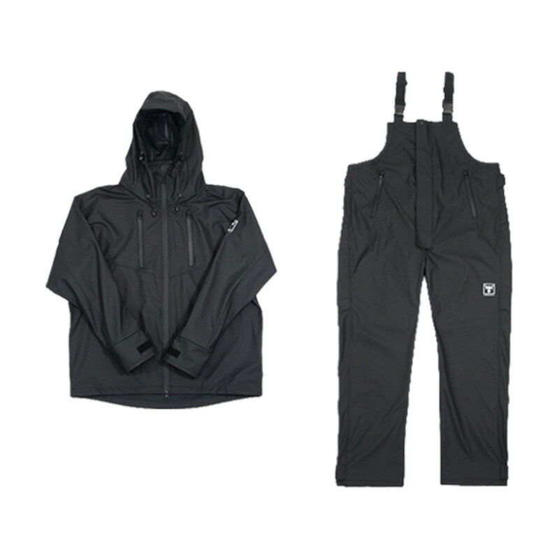 楽天市場】ジャッカル オフショアハイドロビブ ブラック (レイン