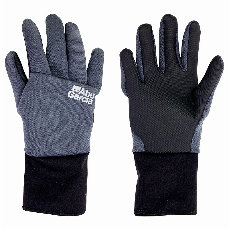 ロングカフス フルフィンガー ネオプレングローブ L グレー